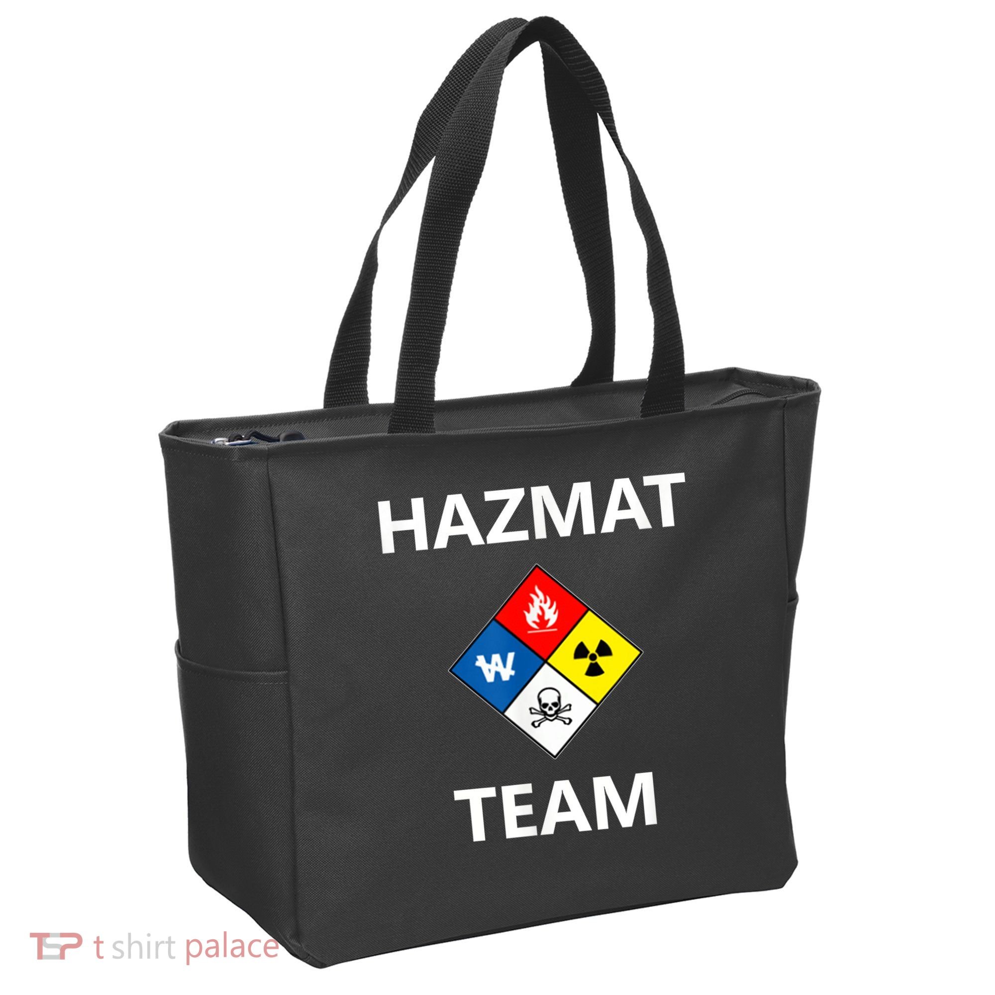 Hazmat Material Response Team Technician Emergency EMS EMT Tote Bag