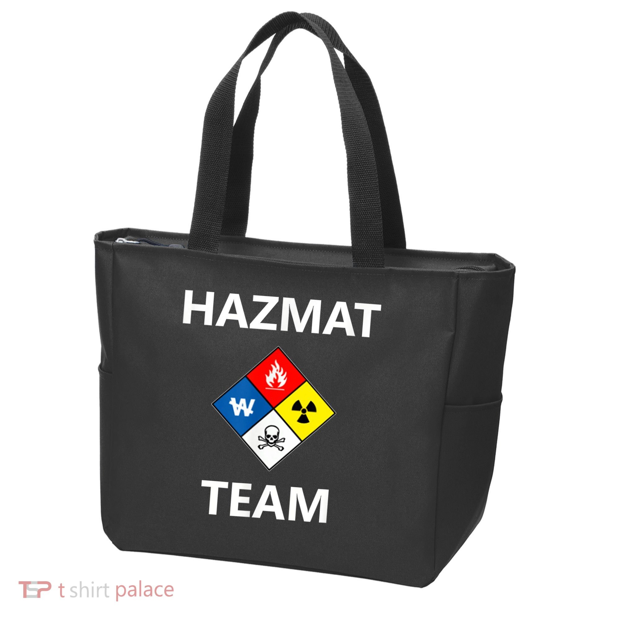 Hazmat Material Response Team Technician Emergency EMS EMT Tote Bag