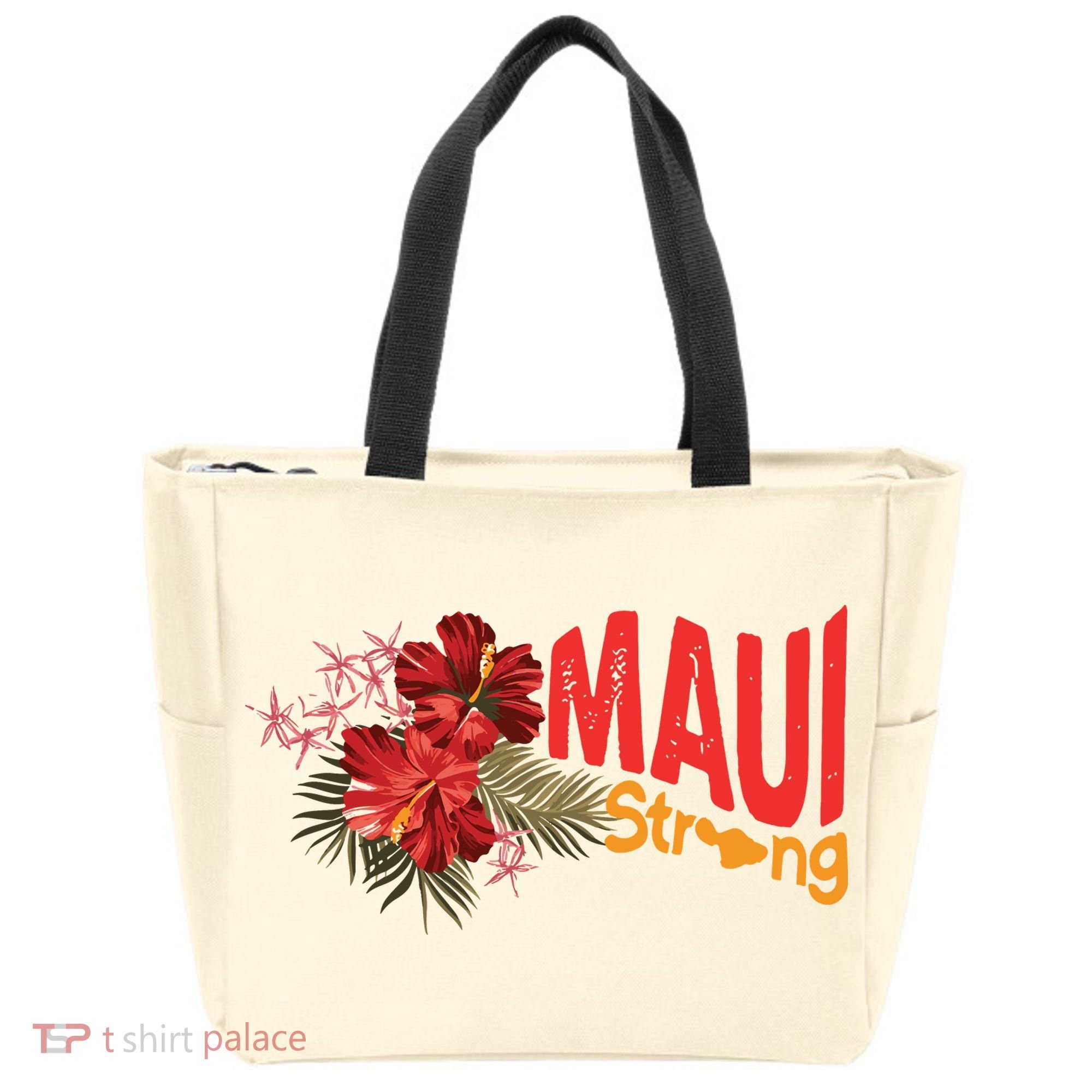 Hibiscus Maui Strong Hawaii Strong Ikaika Maui Strong Tote Bag