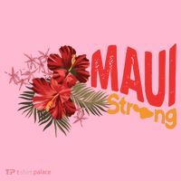 Hibiscus Maui Strong Hawaii Strong Ikaika Maui Strong Coaster thumb 2