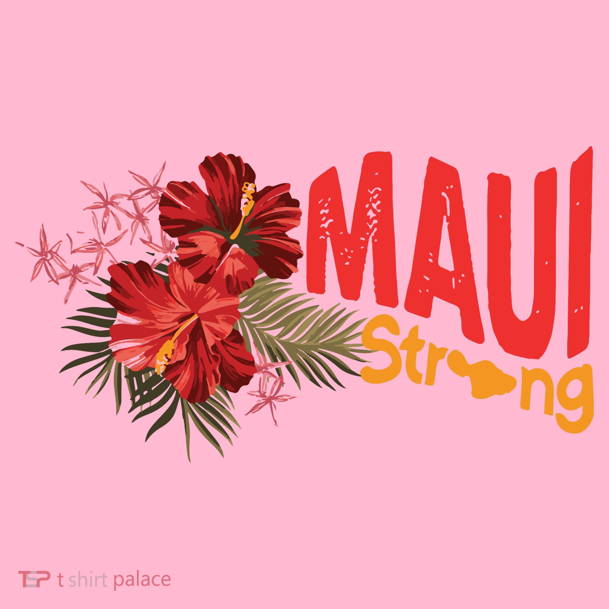 Hibiscus Maui Strong Hawaii Strong Ikaika Maui Strong Coaster