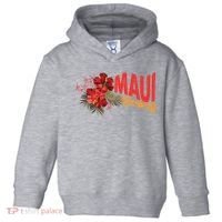 Hibiscus Maui Strong Hawaii Strong Ikaika Maui Strong Toddler Hoodie thumb 0