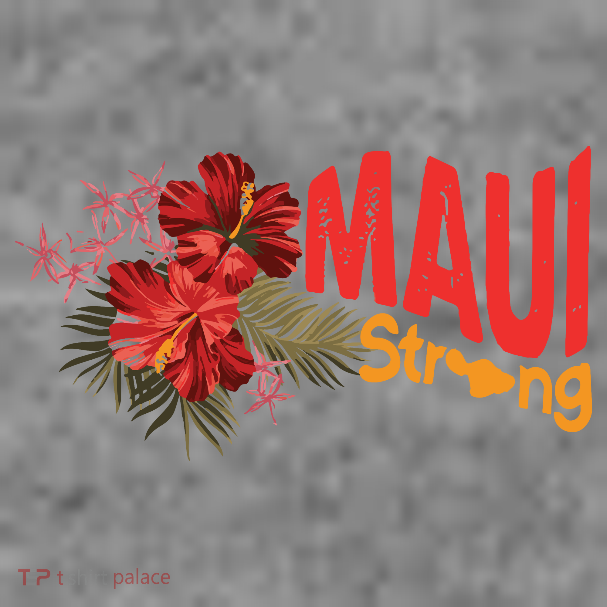 Hibiscus Maui Strong Hawaii Strong Ikaika Maui Strong Toddler Hoodie