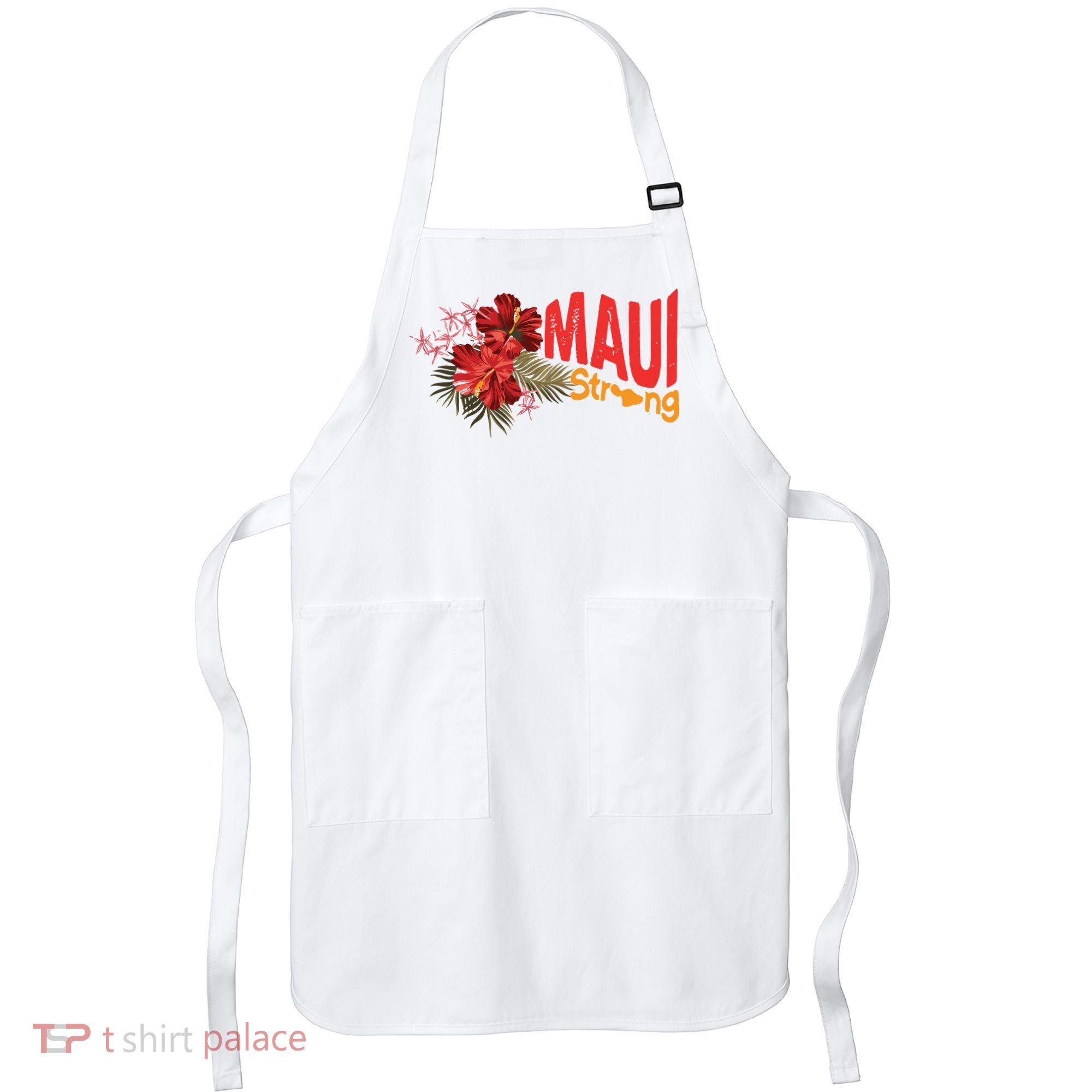 Hibiscus Maui Strong Hawaii Strong Ikaika Maui Strong Apron