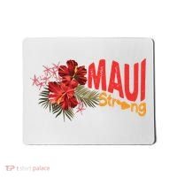 Hibiscus Maui Strong Hawaii Strong Ikaika Maui Strong Mousepad thumb 0