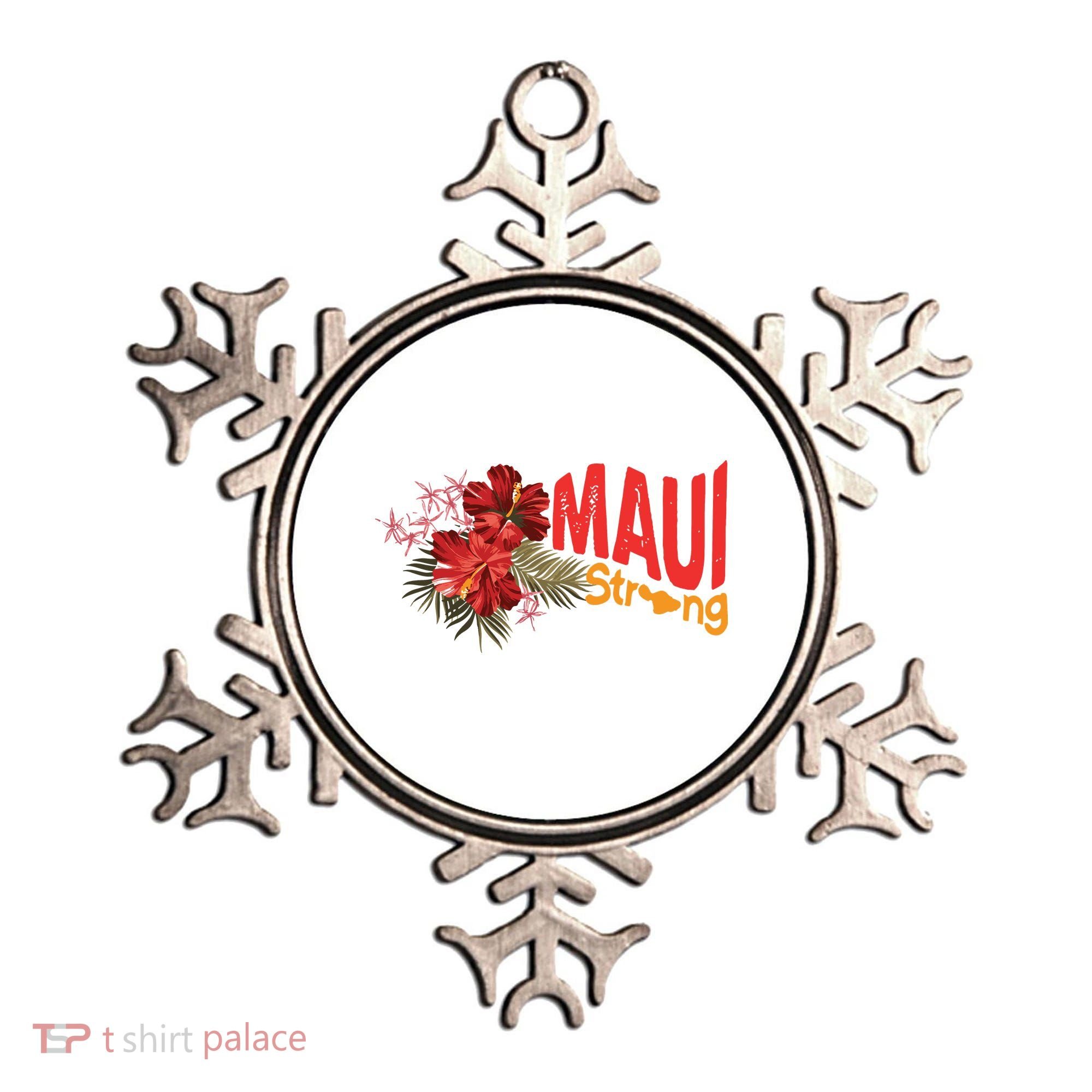 Hibiscus Maui Strong Hawaii Strong Ikaika Maui Strong Ornament