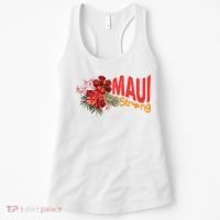 Hibiscus Maui Strong Hawaii Strong Ikaika Maui Strong Women's Tank Top thumb 0