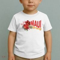 Hibiscus Maui Strong Hawaii Strong Ikaika Maui Strong Toddler T-Shirt thumb 2
