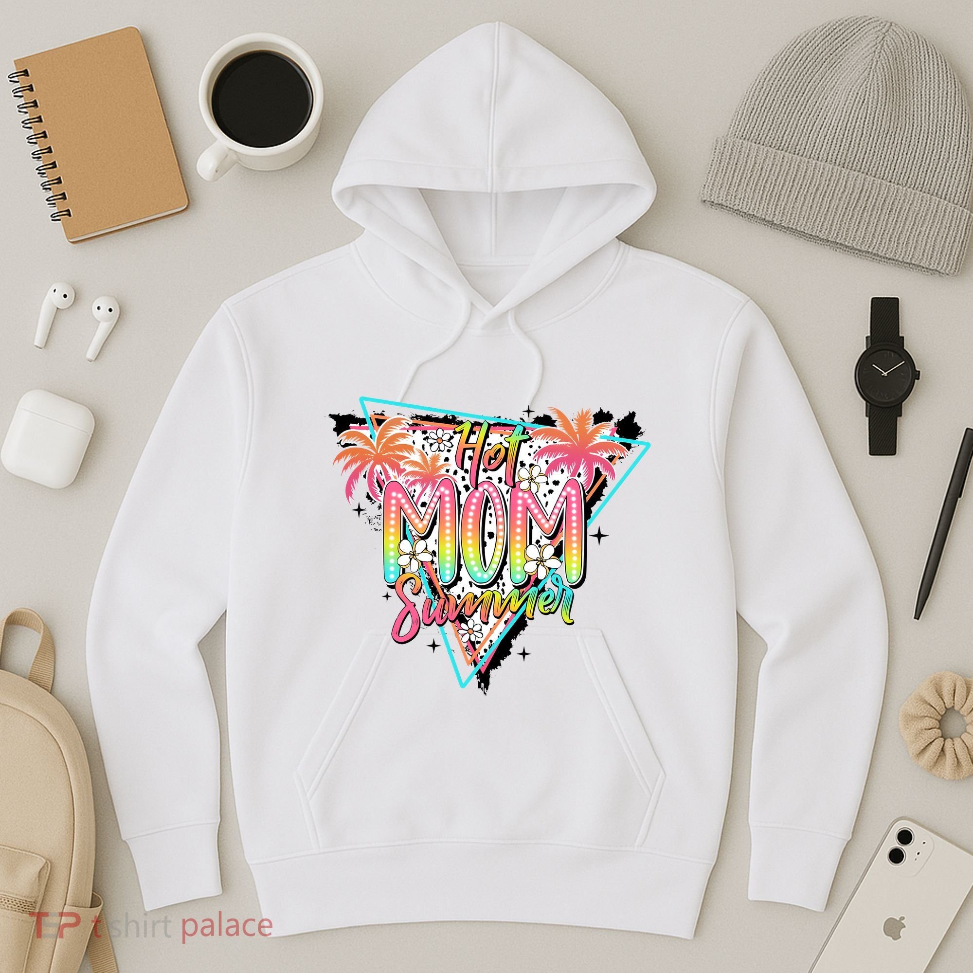 Hot Mom Summer Family Mother Hoodie