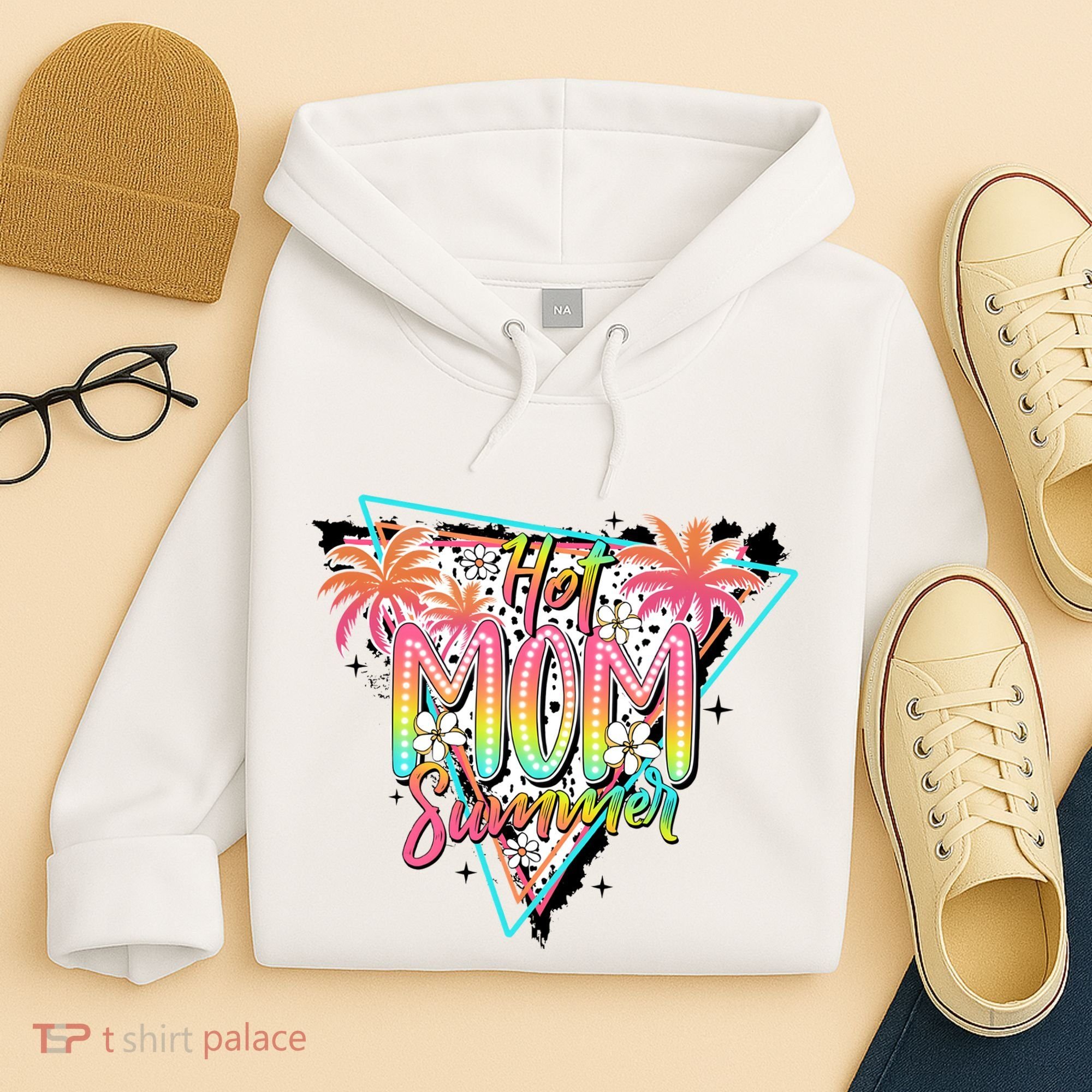 Hot Mom Summer Family Mother Hoodie