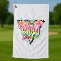 Hot Mom Summer Family Mother Golf Towel thumb 1