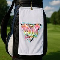 Hot Mom Summer Family Mother Golf Towel thumb 2