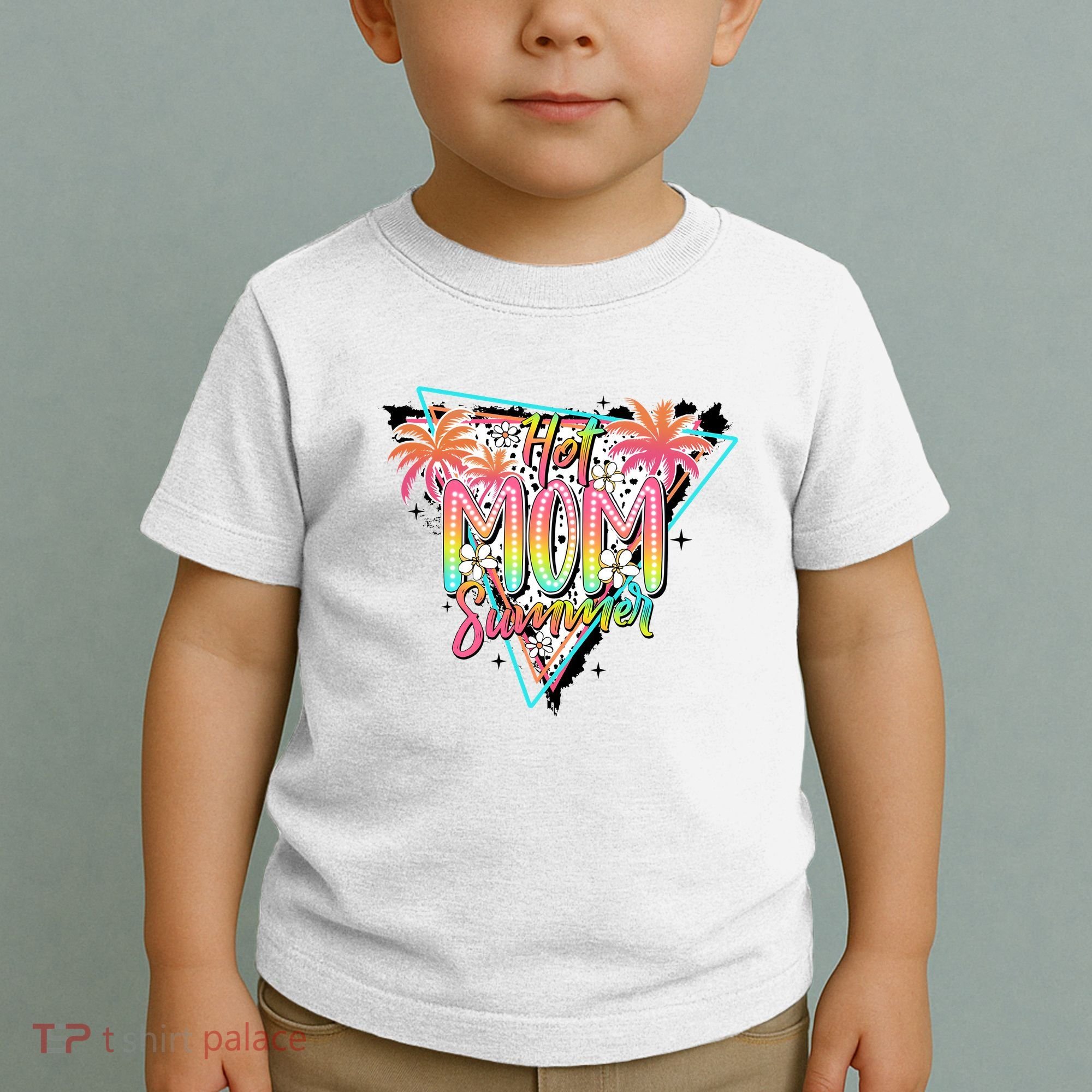 Hot Mom Summer Family Mother Toddler T-Shirt