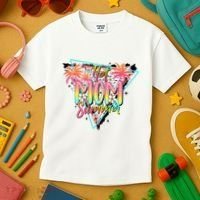 Hot Mom Summer Family Mother Kids T-Shirt thumb 3