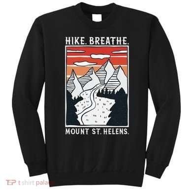 Hiking Mount St. Helens Sweatshirt