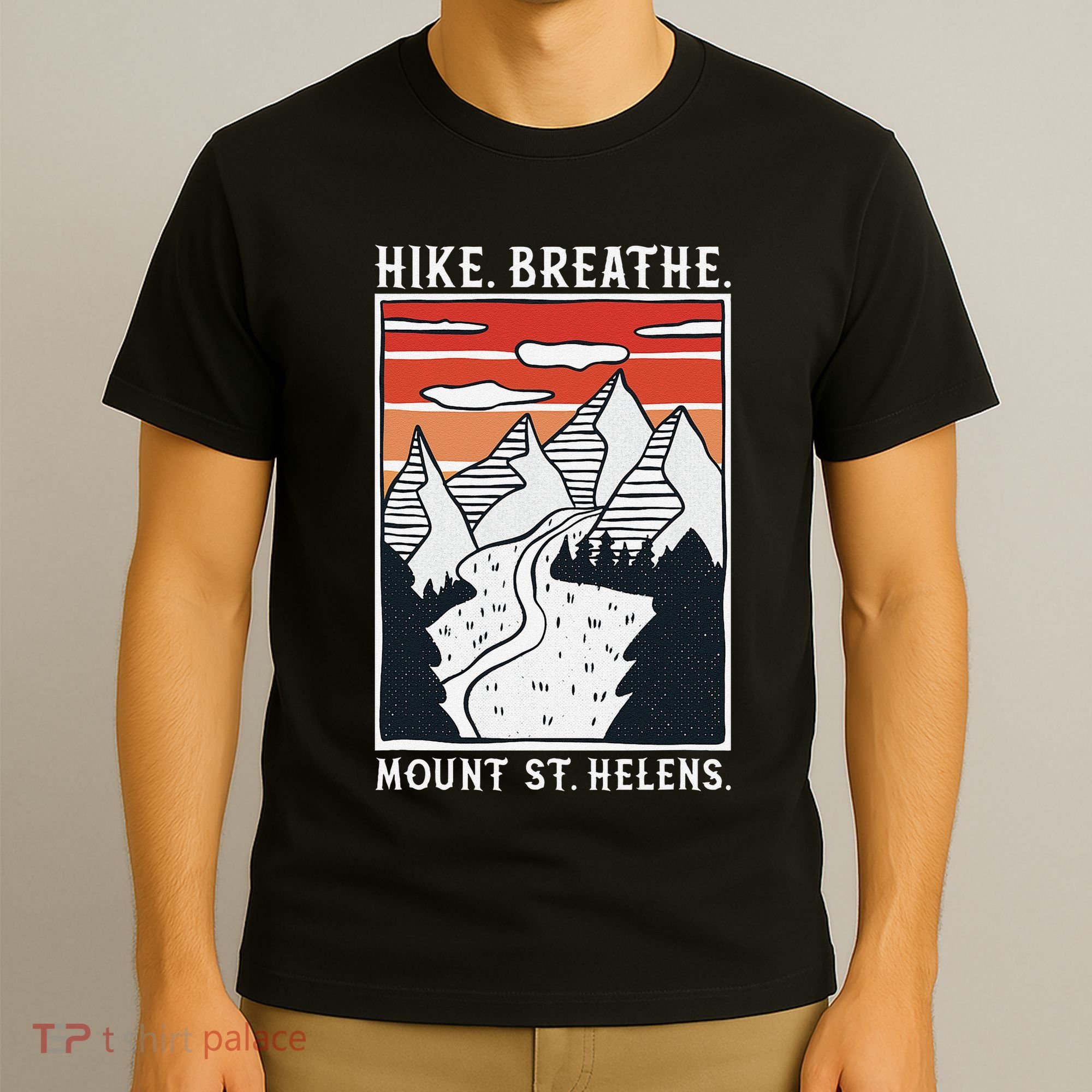 Hiking Mount St. Helens T-Shirt