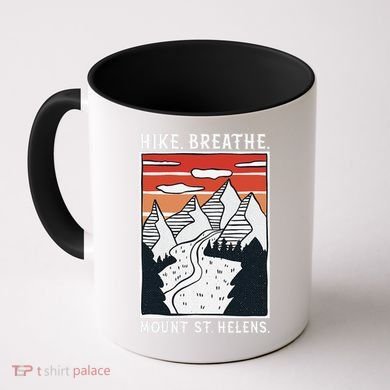 Hiking Mount St. Helens Coffee Mug