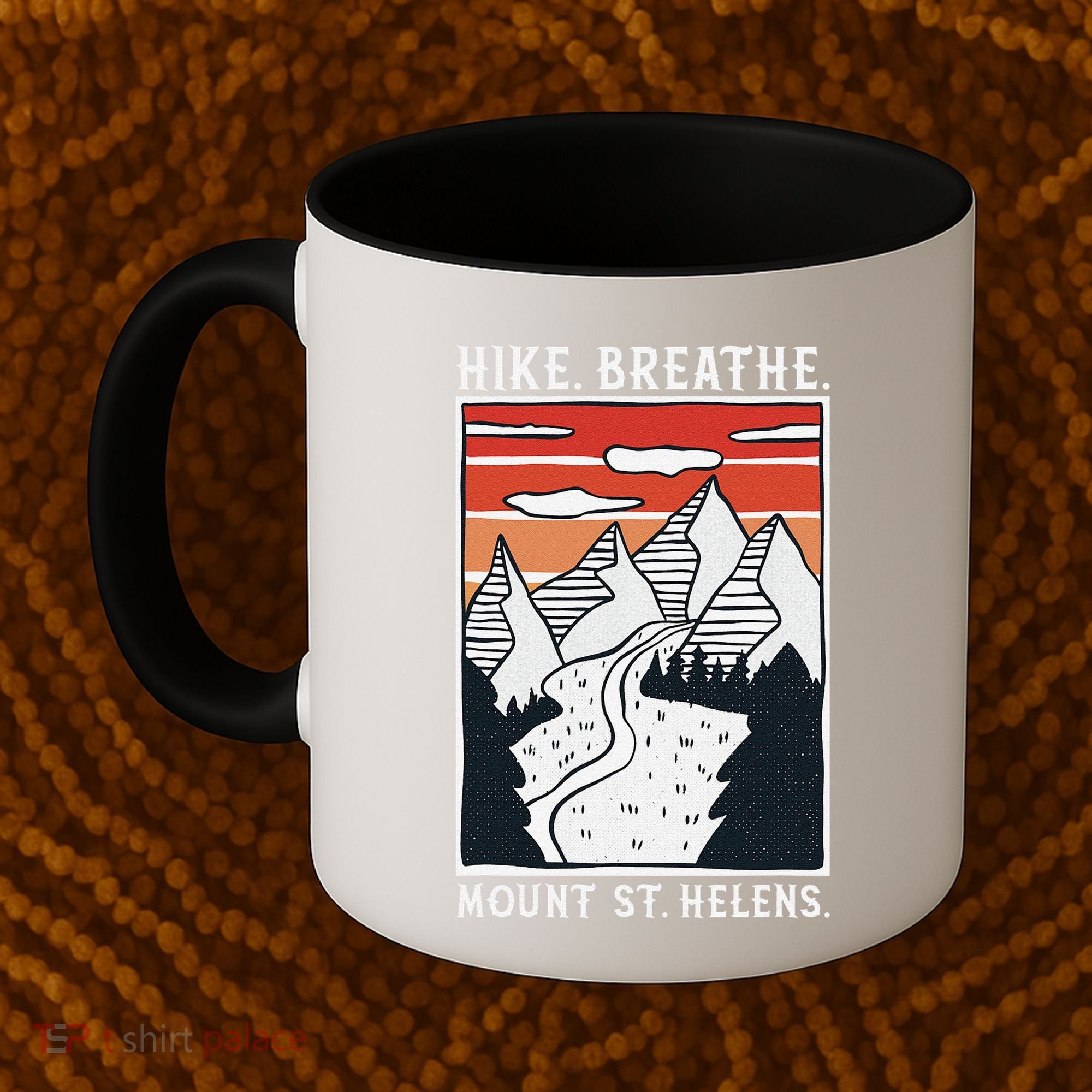 Hiking Mount St. Helens Coffee Mug