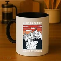 Hiking Mount St. Helens Coffee Mug thumb 4