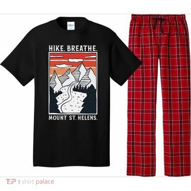 Hiking Mount St. Helens Pajama Set
