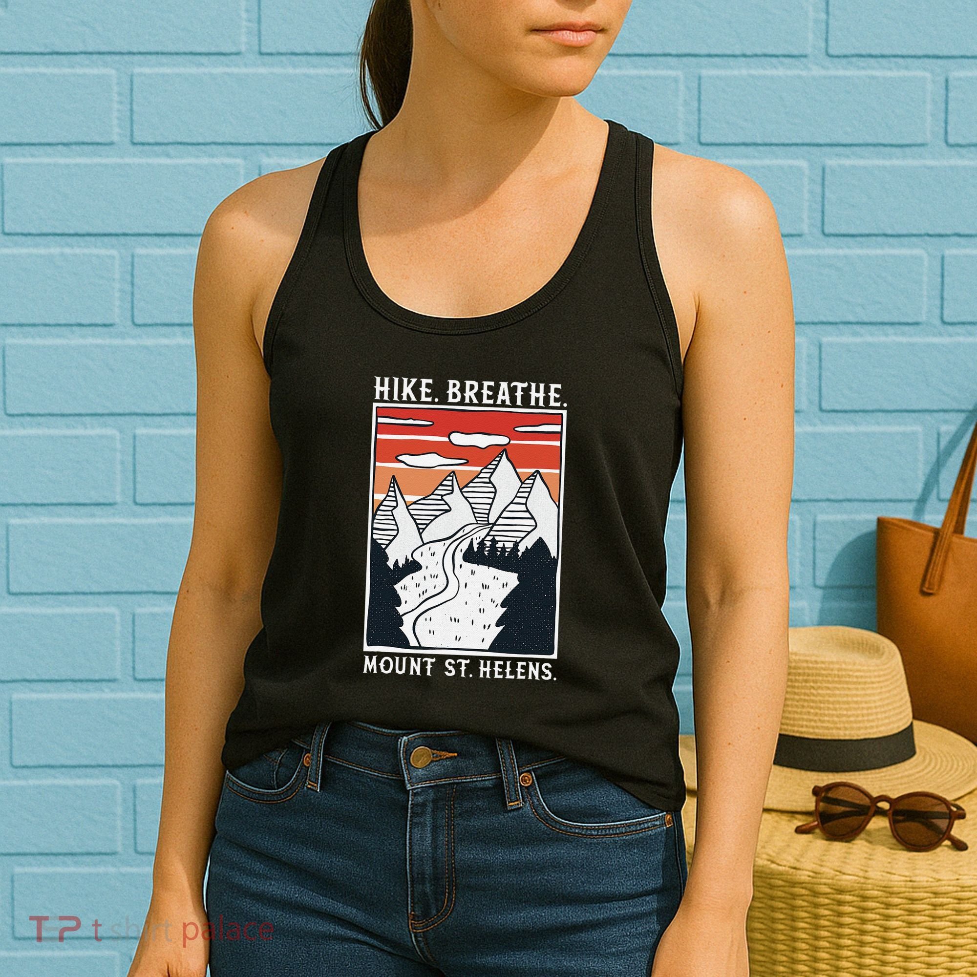 Hiking Mount St. Helens Women's Tank Top