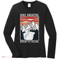 Hiking Mount St. Helens Women's Long Sleeve Shirt thumb 0