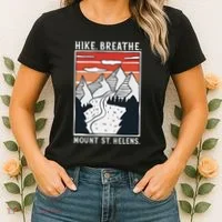Hiking Mount St. Helens Women's T-Shirt thumb 2