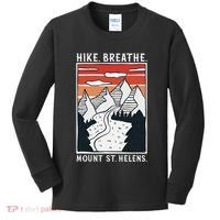 Hiking Mount St. Helens Kids Long Sleeve Shirt thumb 0
