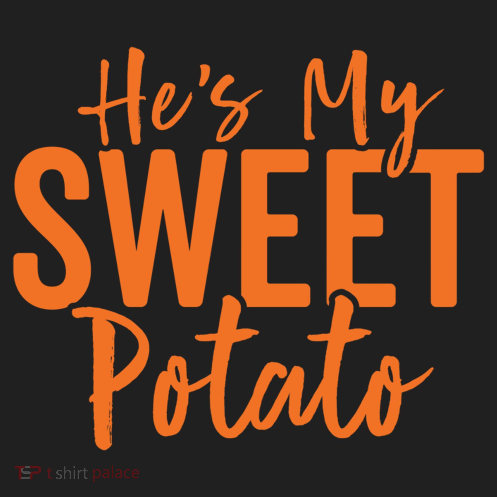 Hes My Sweet Potato Gift I Yam Set Thanksgiving Matching Great Gift Beanie