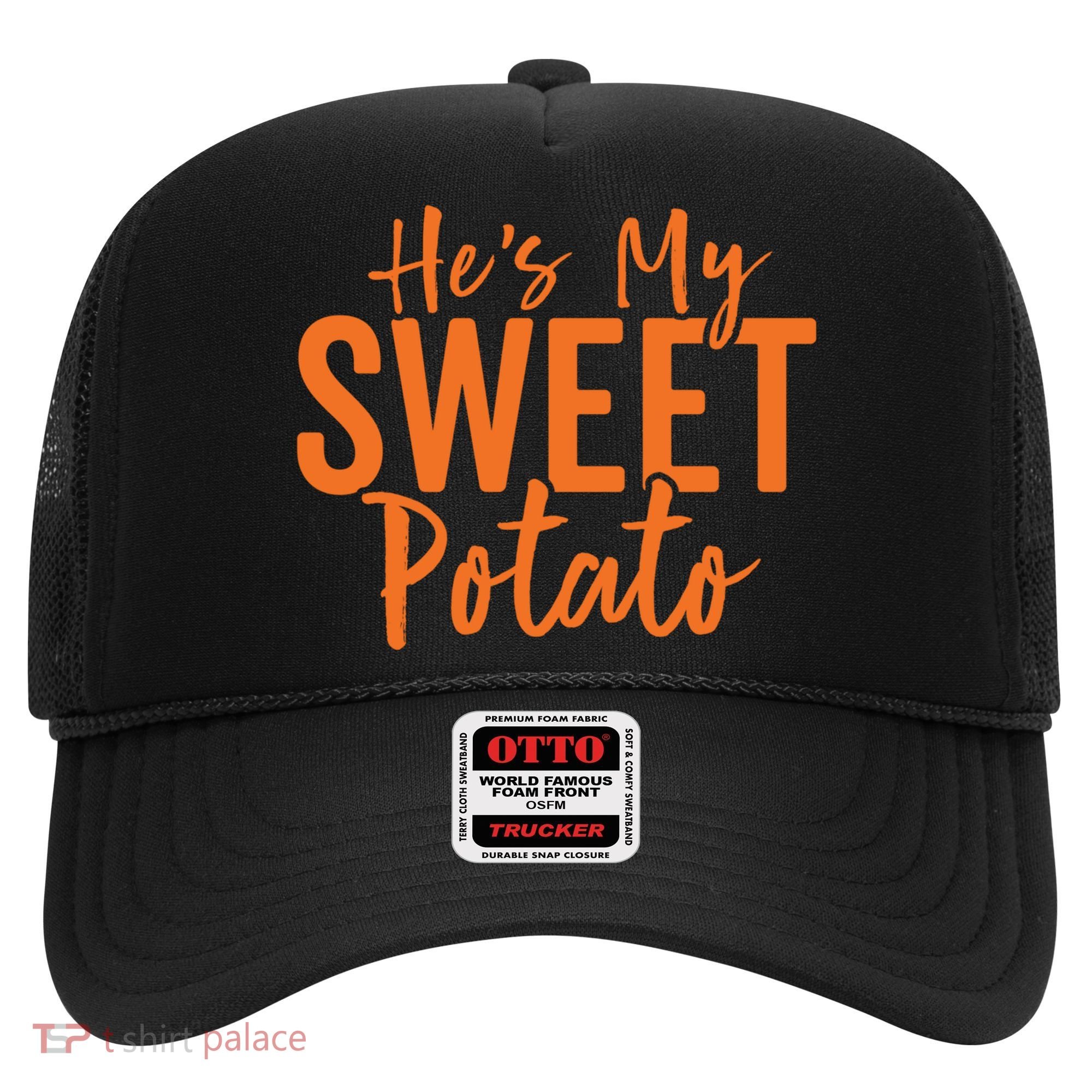 Hes My Sweet Potato Gift I Yam Set Thanksgiving Matching Great Gift Hat