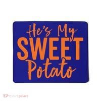 Hes My Sweet Potato Gift I Yam Set Thanksgiving Matching Great Gift Mousepad thumb 0