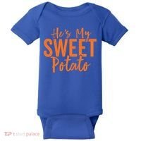 Hes My Sweet Potato Gift I Yam Set Thanksgiving Matching Great Gift Baby Bodysuit thumb 0