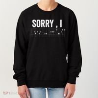 Hidden Message Sorry I-DGAF Chords Guitar Women's Sweatshirt thumb 0