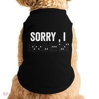 Hidden Message Sorry I-DGAF Chords Guitar Doggie Tank thumb 0
