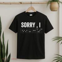 Hidden Message Sorry I-DGAF Chords Guitar T-Shirt thumb 2