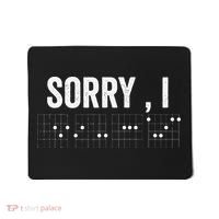 Hidden Message Sorry I-DGAF Chords Guitar Mousepad thumb 0