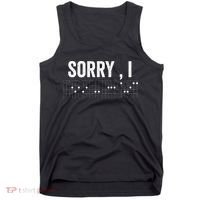 Hidden Message Sorry I-DGAF Chords Guitar Tank Top thumb 0