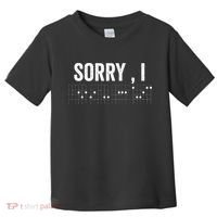 Hidden Message Sorry I-DGAF Chords Guitar Toddler T-Shirt thumb 0