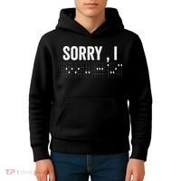 Hidden Message Sorry I-DGAF Chords Guitar Kids Hoodie thumb 4