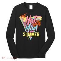 Hot Mom Summer Hawaiian Hibiscus Beach Cute Tropical Tank Top Long Sleeve Shirt thumb 0