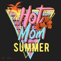 Hot Mom Summer Hawaiian Hibiscus Beach Cute Tropical Tank Top Beanie thumb 2