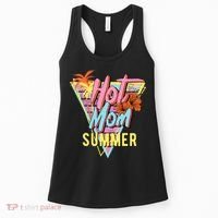 Hot Mom Summer Hawaiian Hibiscus Beach Cute Tropical Tank Top Women's Tank Top thumb 0