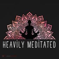 Heavily Meditated Spiritual Daily Meditation Zen Women's Hoodie thumb 2