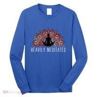 Heavily Meditated Spiritual Daily Meditation Zen Long Sleeve Shirt thumb 0