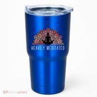Heavily Meditated Spiritual Daily Meditation Zen Tumbler thumb 0