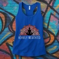 Heavily Meditated Spiritual Daily Meditation Zen Women's Tank Top thumb 3