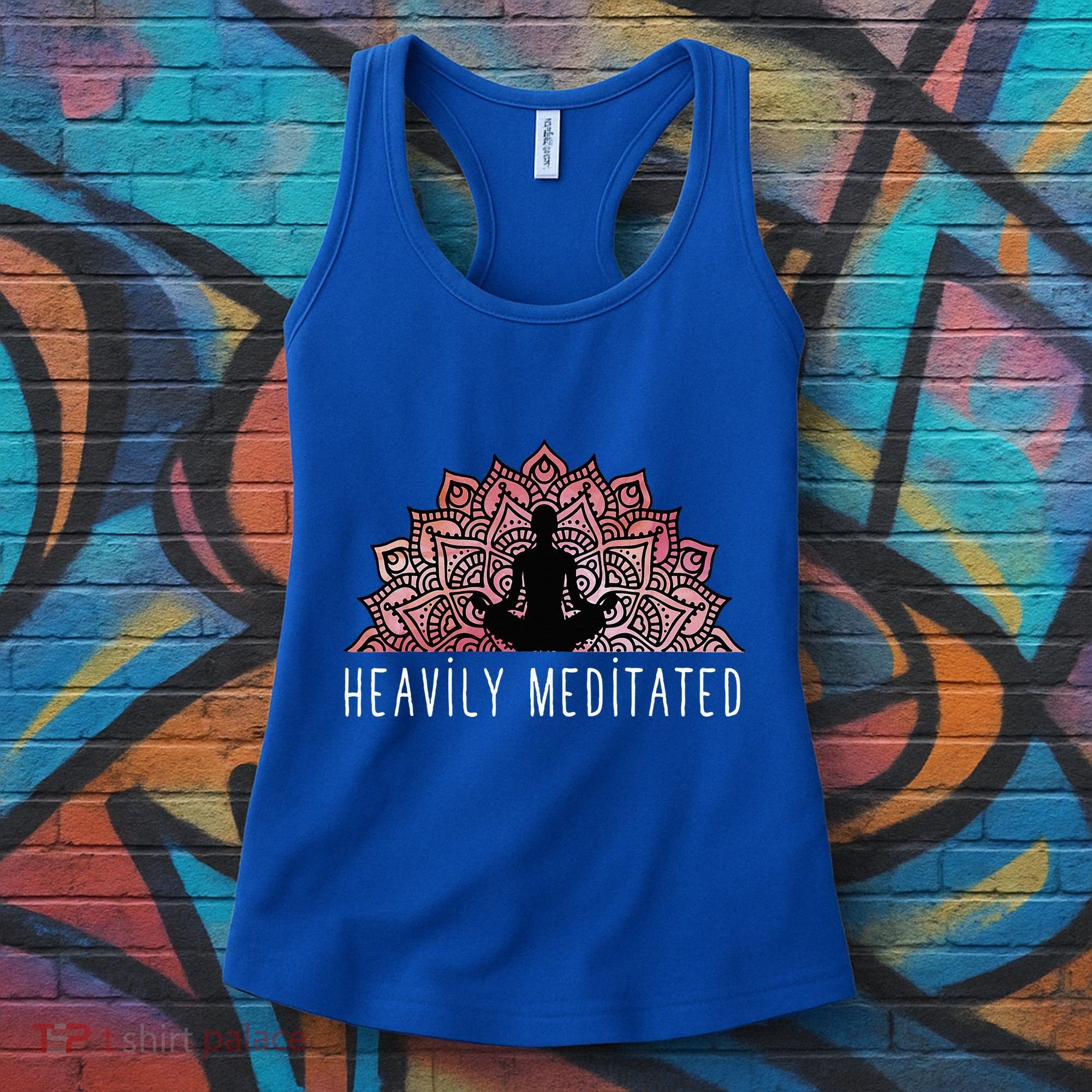 Heavily Meditated Spiritual Daily Meditation Zen Women's Tank Top