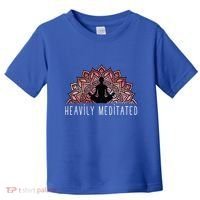Heavily Meditated Spiritual Daily Meditation Zen Toddler T-Shirt thumb 0