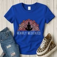 Heavily Meditated Spiritual Daily Meditation Zen Women's T-Shirt thumb 3