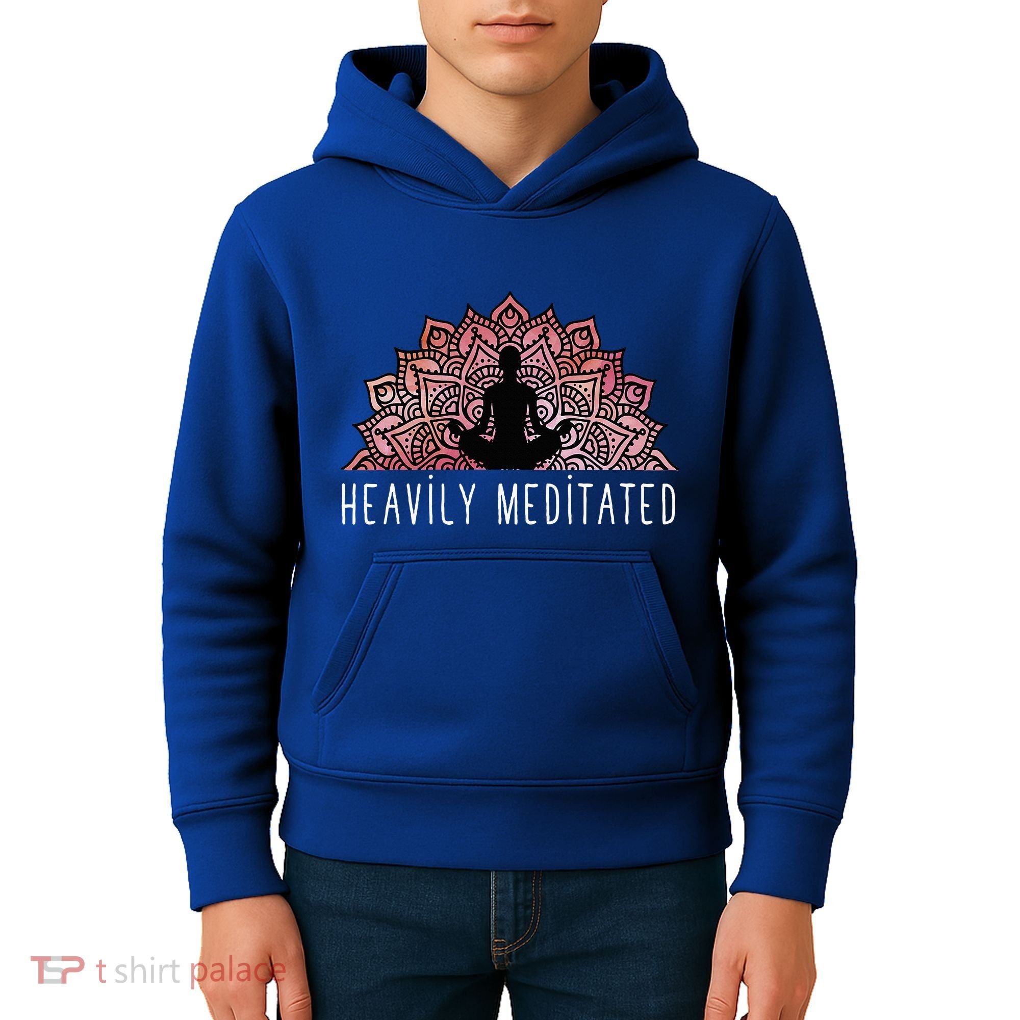 Heavily Meditated Spiritual Daily Meditation Zen Kids Hoodie